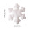 Snowflake-shaped decorative pillow for sofa or bed 3