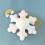 Snowflake-shaped decorative pillow for sofa or bed 5