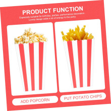 Divadelné boxy na popcorn Favor Popcorn Súprava obalov na párty vedro na párty