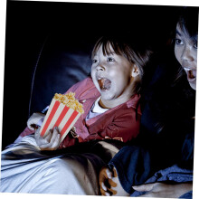 Popcorn Favor Boxes Teatteri Popcorn Bucket Juhlatarvikkeet Elokuva-iltapakkaussetti