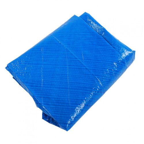 LIZEALUCKY round above-ground pool cover PE blue 6.9 ft 2