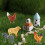 Mini-Bauernhoftierfiguren aus PVC, abwaschbar, 12 Stück 4