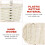 Woven Storage Baskets Farmhouse Style 10 pcs 3