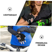 Fitness Gloves Punch Mitts Workout Gloves Washable Weight Lifting Gloves Shorty Gloves Exercise Gloves