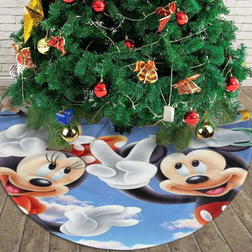 Jupe de sapin de Noël Mickey Mouse - Décoration de Noël 2