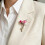 Broche à grappes florales, en alliage délicat, pour écharpe,-2 5