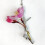 Broche à grappes florales, en alliage délicat, pour écharpe,-2 6