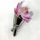 Broche à grappes florales, en alliage délicat, pour écharpe,-2 7