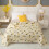 Kdkad Home Quilt Queen Size Solid Microfiber Coverlet 2