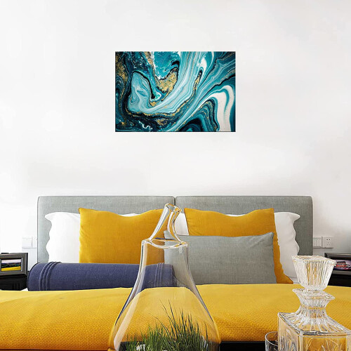 Space View From Earth Canvas Wall Art Modern Decor 2