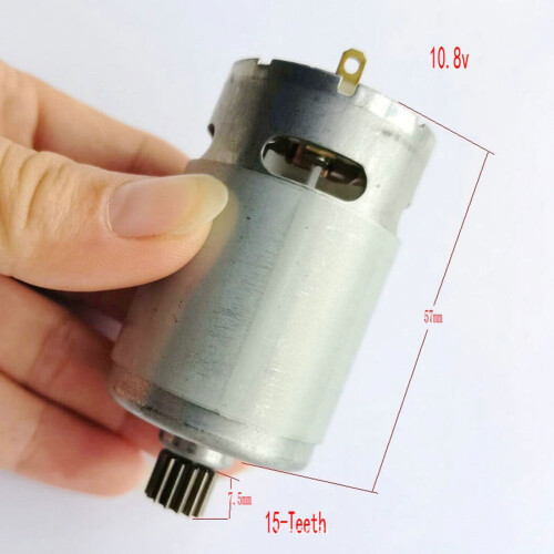 10.8V 15-Tooth DC Motor for Bosch GSR1080-2-LI 2