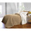 BrylaneHome Bedding BH Studio Αναστρέψιμο Δίχρωμο Υπερ-Μαλακό Καπιτονέ Κάλυμμα 4