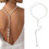 Collier d'accent de perles baroques à la mode, accessoire de 2