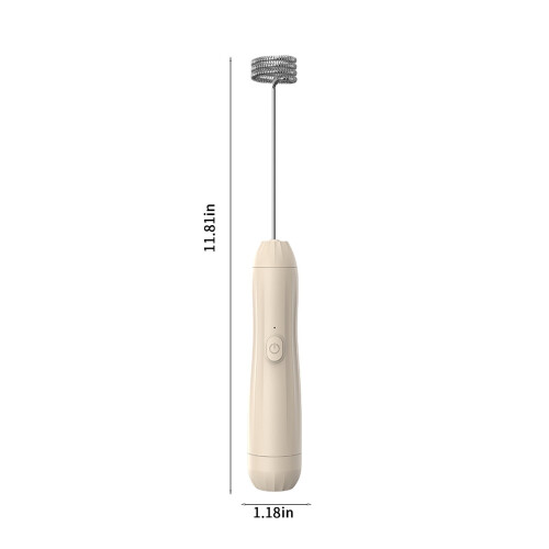 Mousseur à lait portable pour café et matcha, rechargeable 2