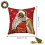 Capas de Almofada de Natal 45x45cm em Poliéster - Pacote com 4 2