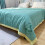 Manta para cama de casal tamanho Queen com acabamento em cetim 60x80 polegadas 4
