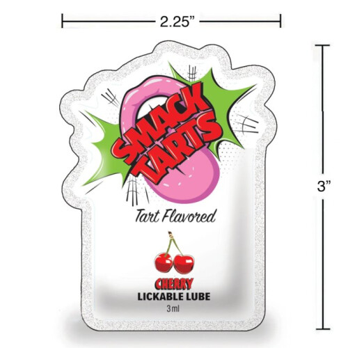 SMACK Tarts Lickable Flavoured Lube 3ml 1