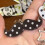 Porte-clés moustache élégant en acrylique, pour clés,-Noir 6