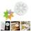 Crystal Epoxy Resin Snowflake Silicone Mold For Jewelry Making 2