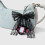 Cool gotisch sleutelhangeraccessoire met hartframe en-B 5