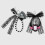 Cool gotisch sleutelhangeraccessoire met hartframe en-B 7