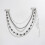 Contemporary Asymmetrical-Black And White 02 White K 0390 7