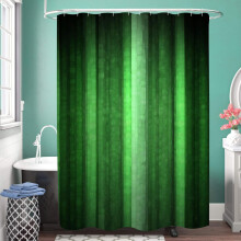 Ombre Green Shower Curtain 72x72 in Polyester