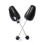 Black Plastic Spring Shoe Trees for Men and Women 1