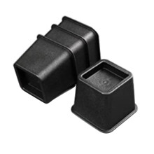 Blocs de rehausse pour téléviseur, lot de 4, lève-meubles robustes