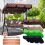 Double Outdoor Shade Cloth 142x120x18cm 3