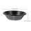 Mini Pie Pans Non-stick Baking Molds Black 4 pcs 3