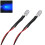 Μπλε λάμπα LED προ-καλωδιωμένη 5-12V 5 χιλ. στρογγυλή 5