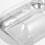 Beurrier en acier inoxydable avec couvercle transparent 2