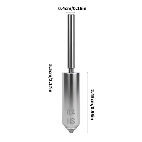 Die 0,4-mm-Metalldüse eignet sich für den S1-3D-Drucker und 2
