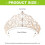 Prinzessinnen-Diademe, Haarschmuck,- schickes Silber 4