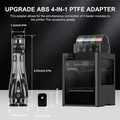 Universeller 4-in-1-PTFE-Adapter für 2
