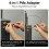 Universeller 4-in-1-PTFE-Adapter für 6