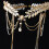 Handgefertigter metallischer Blatt-Kopfschmuck mit-Muster 2 5