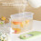 Gallickan beverage dispenser 1-gallon with lid 4