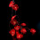 Valentine's LED String Lights Red Iron 1.65M 10 LEDs 4