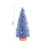 Blue Christmas Tree Desktop Decoration Plastic 25x5x5 cm 2