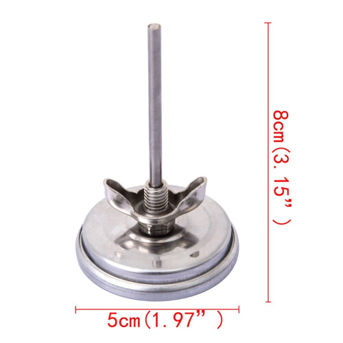 BBQ Thermometer Stainless Steel 1-Pack 1