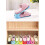 Shoe Slots Organizer Black Stackable Double Deck 10 Pack 3