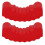 Rubber Jacking Stand Pad Protects Suspension-Red 6000 kg 1