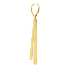 Sophisticated 3.5cm Narrow Polyester Tie Unisex Design For-1