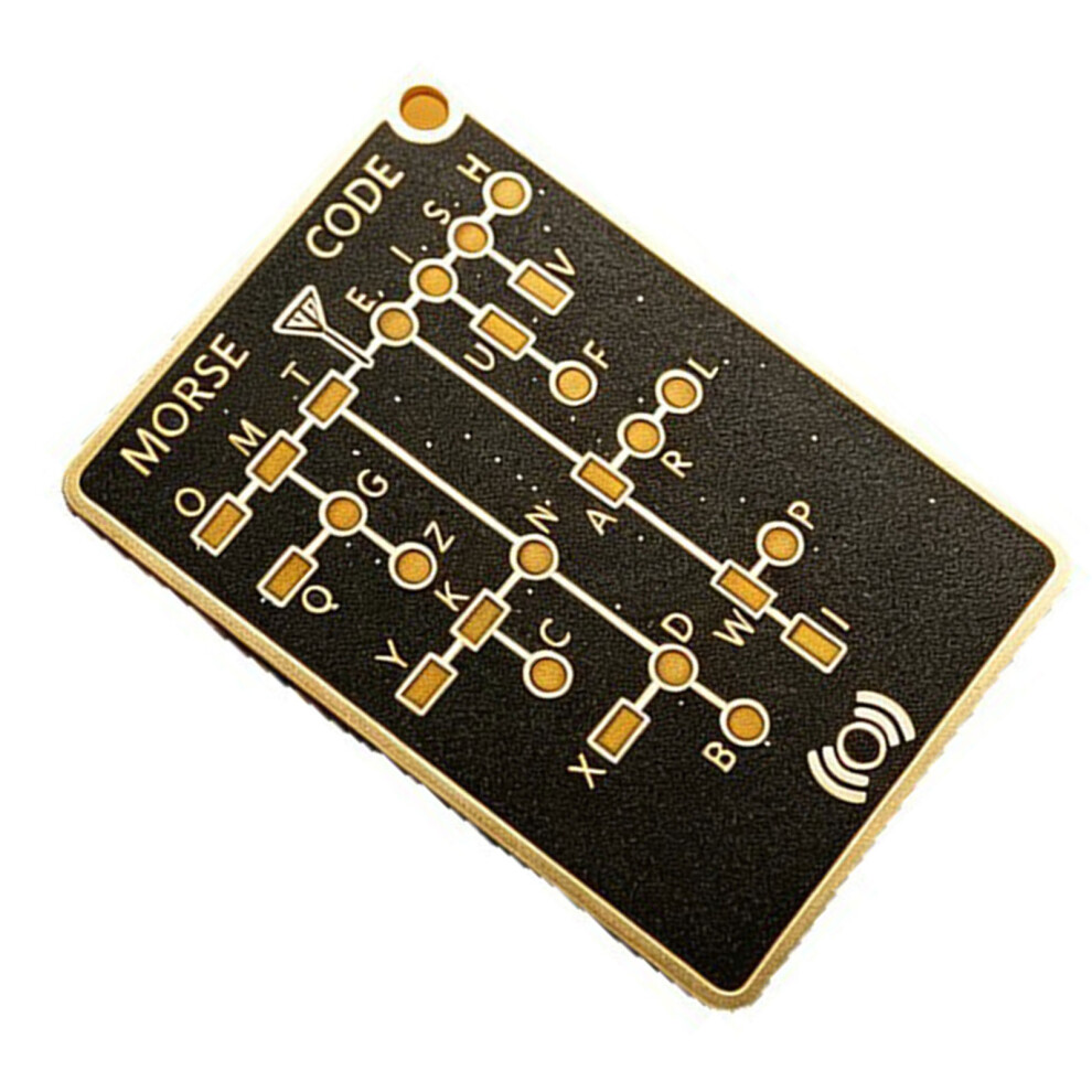Retro Morse Code Kartepro Circuit Board For Enthusiasts 7627001488625