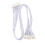 Professionele 18+10Pin naar 24Pin-Witte platte draad 1
