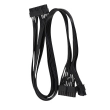 18+10Pin To 24Pin Power Cable Replace for-Black flat wire