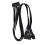 18+10Pin To 24Pin Power Cable Replace for-Black flat wire 1