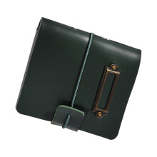Mini PU Leather Photo Album For Pictures With Waterproof-Green